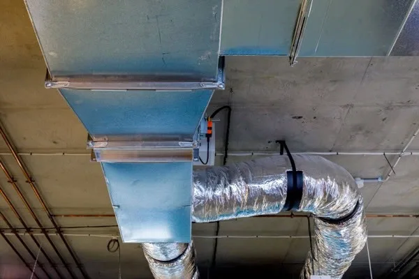 Air conditioning ductwork.