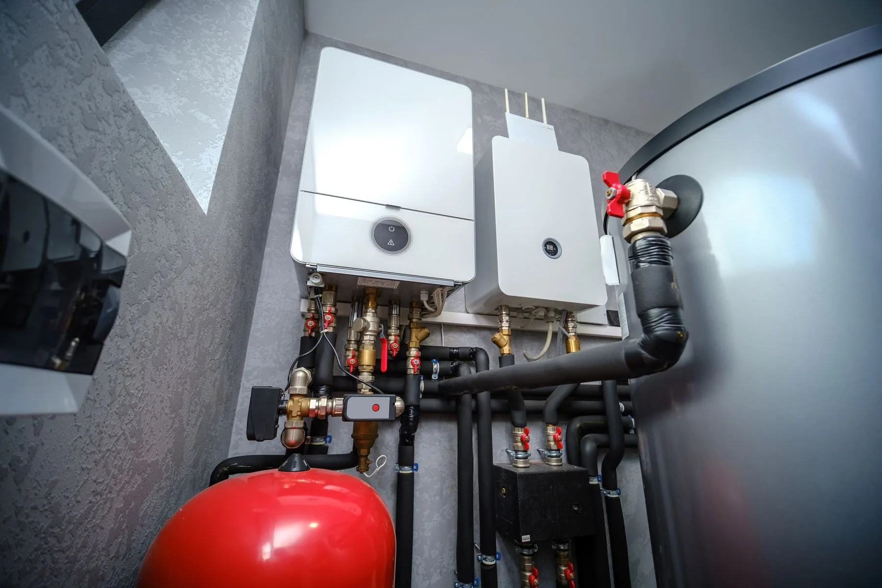 Residential water heating and plumbing system components