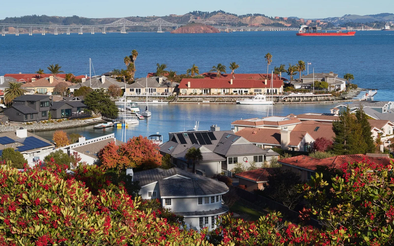 Paradise Cay, California, in Marin County