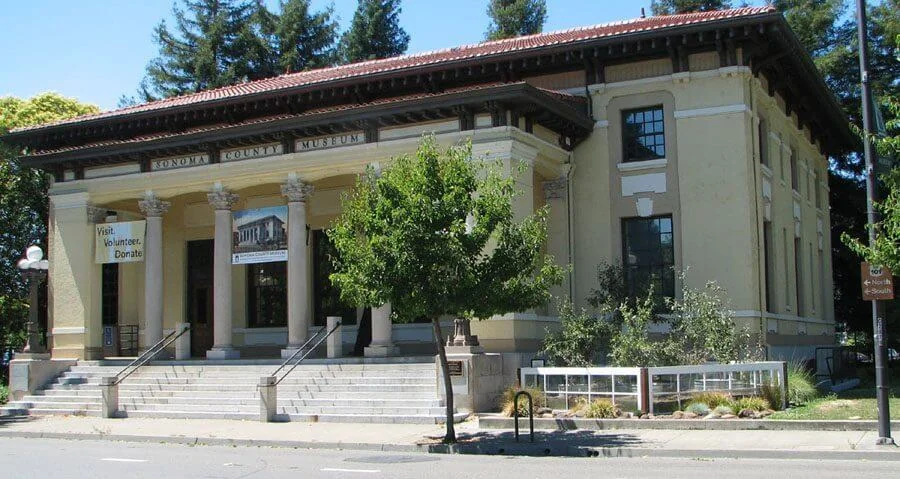 The old Santa Rosa post office building in downtown Santa Rosa