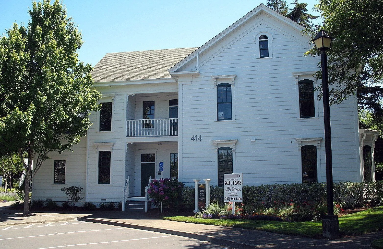 The James H. and Frances E. Laughlin House on Aviation Boulevard, a National Register listed property in Windsor