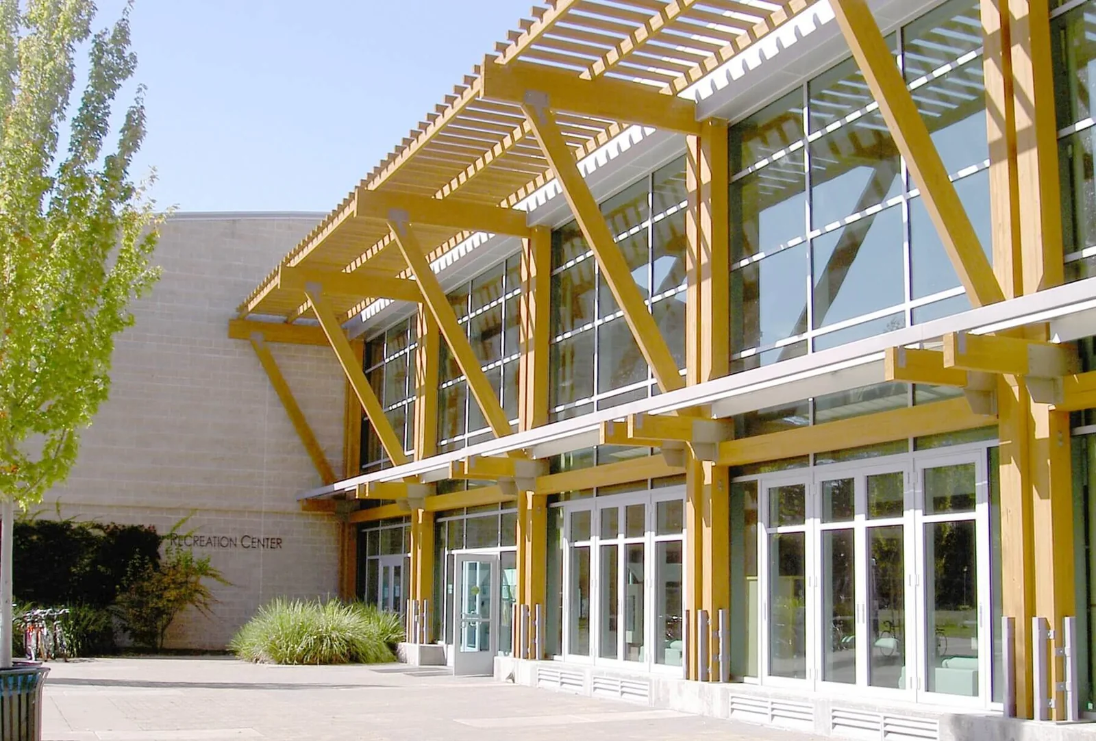 The Recreation Center on the Sonoma State University campus in Rohnert Park