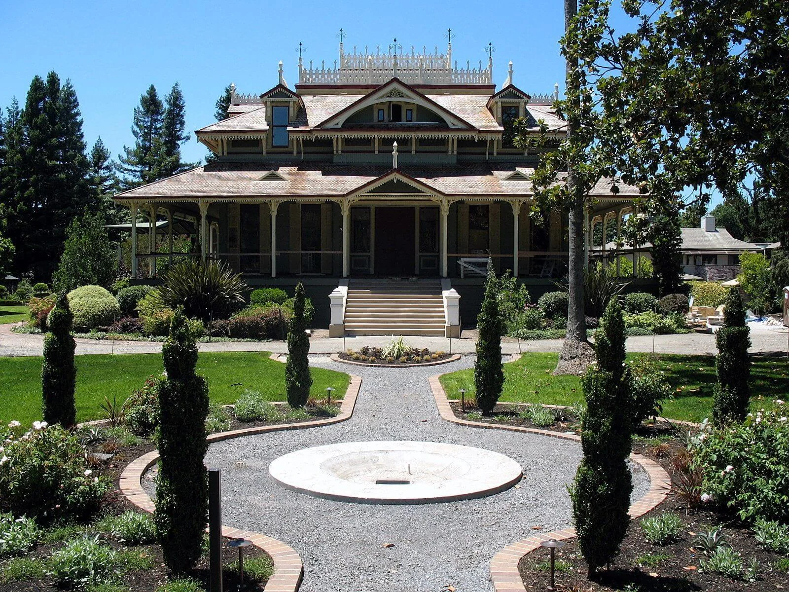The McDonald Mansion on McDonald Avenue, a National Register listed home in Santa Rosa