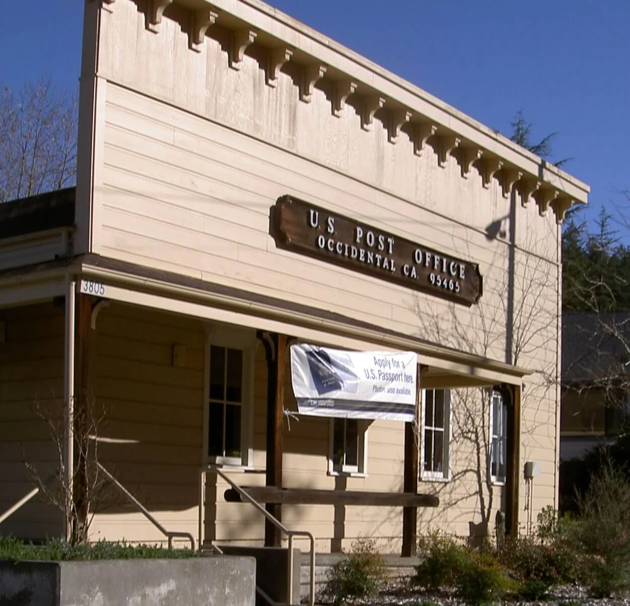 Occidental, California, in Sonoma County
