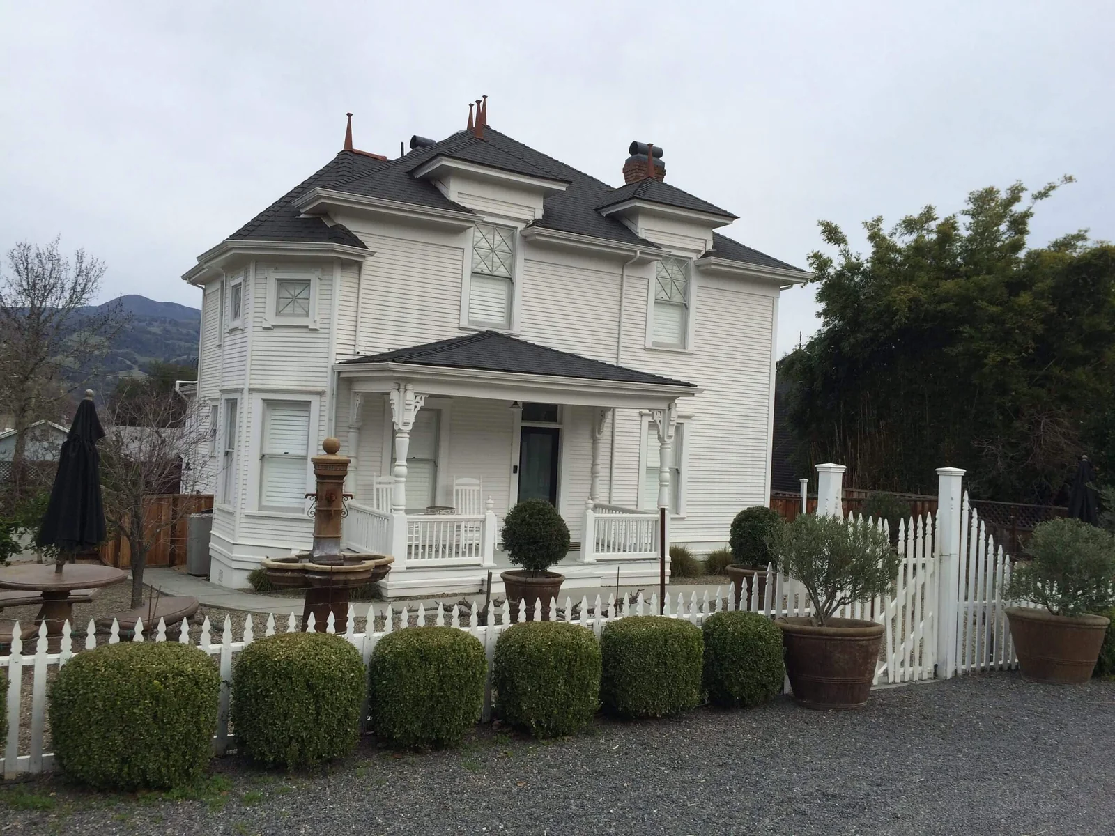 The Bosworth Residence, a Victorian-era house in Geyserville, Sonoma County