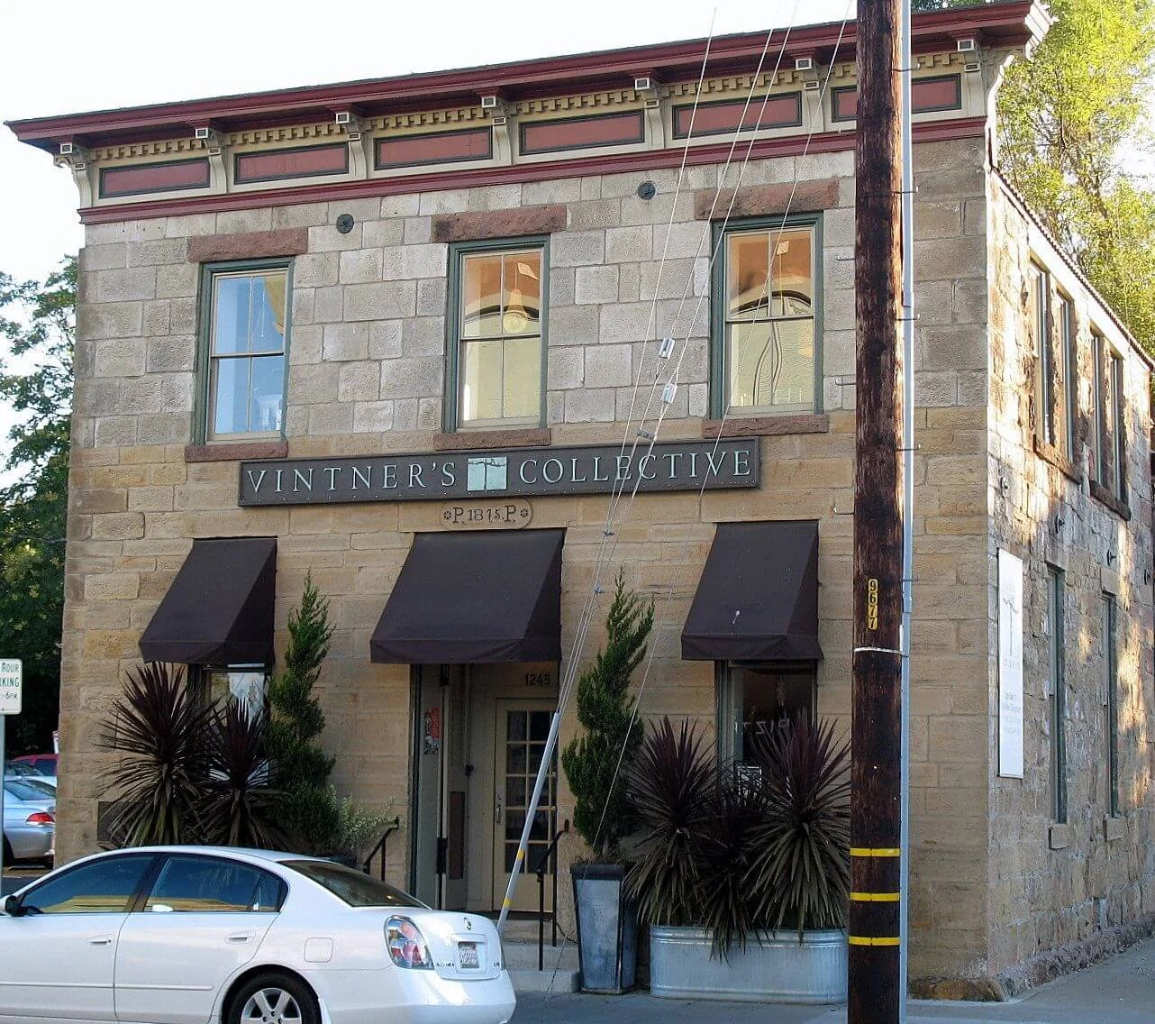 The Sam Kee Laundry Building on Main Street in downtown Napa