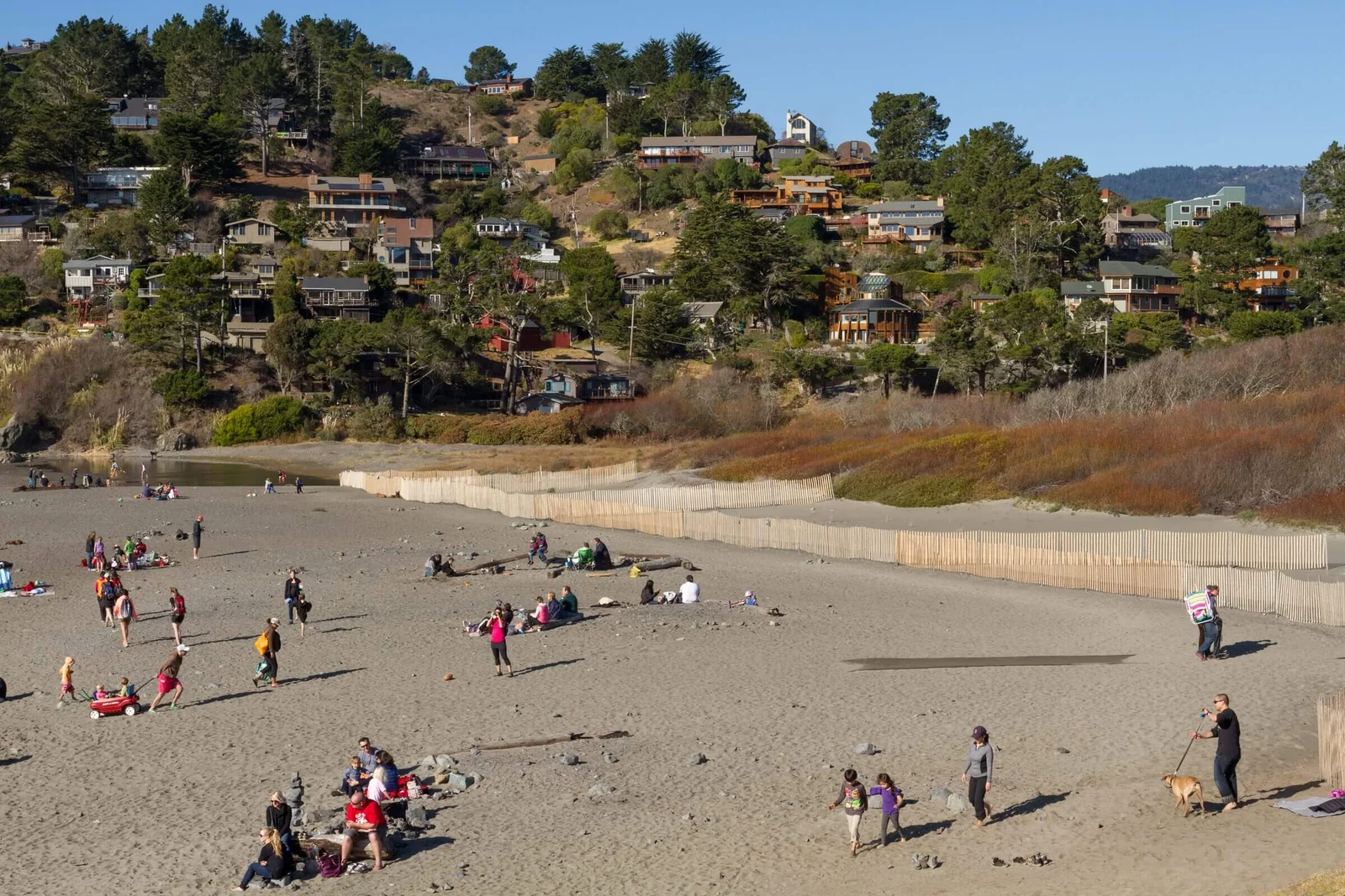 Muir Beach, California, in Marin County