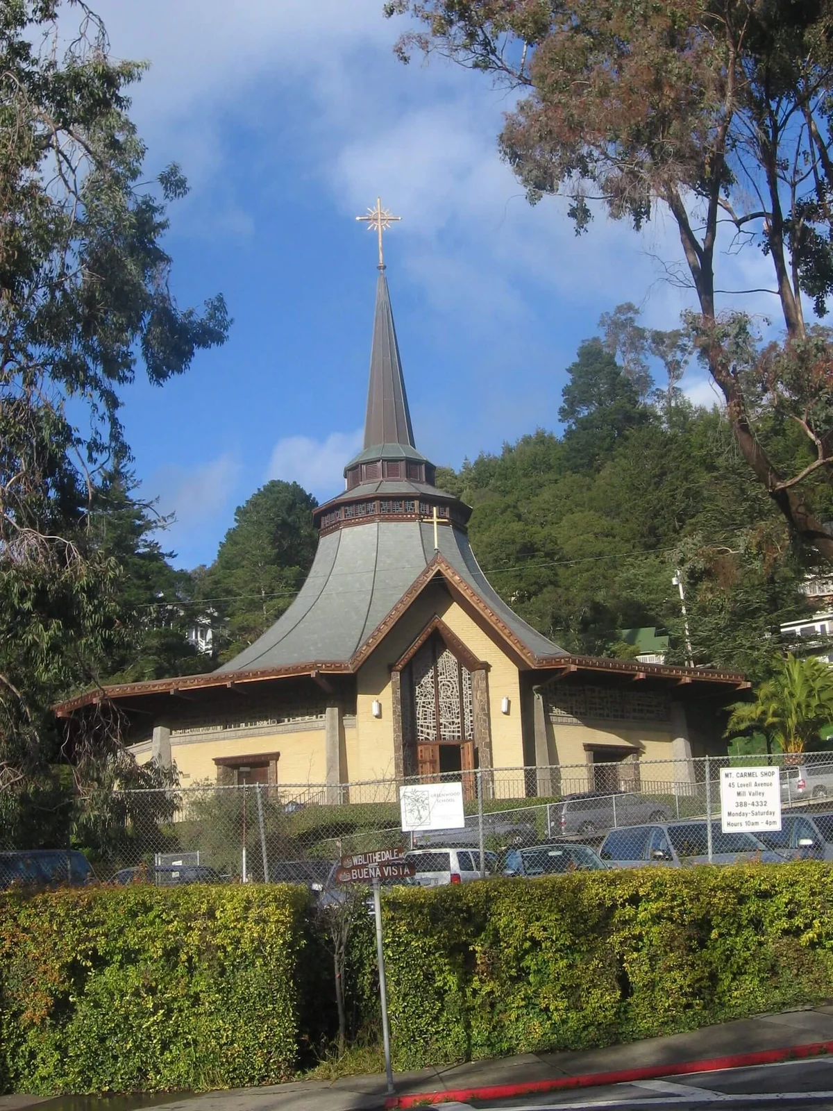 Mount Carmel Catholic Church in Mill Valley, California