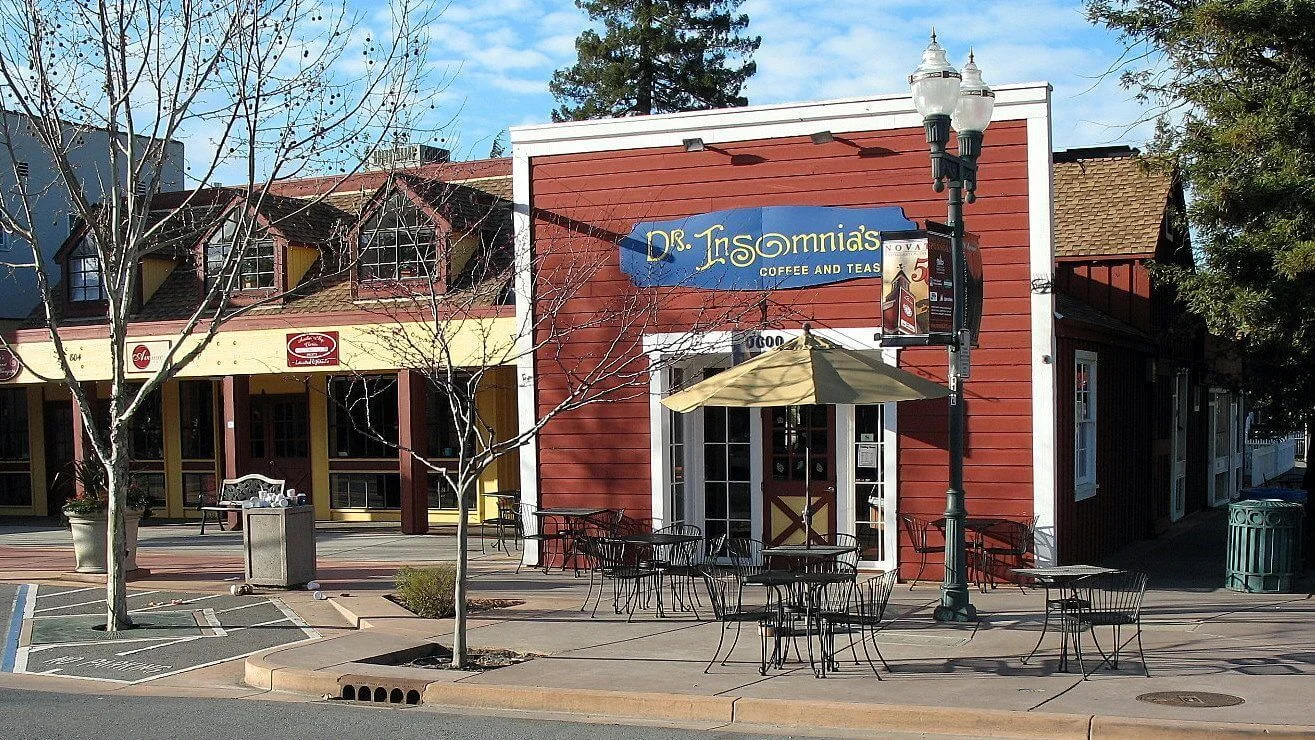 The Fashion Shop and Stephen Porcella House on Grant Avenue in Novato