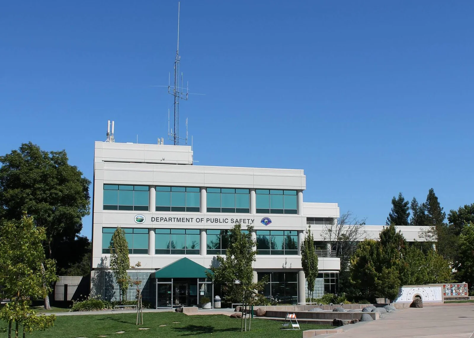The Department of Public Safety building on City Center Drive in Rohnert Park