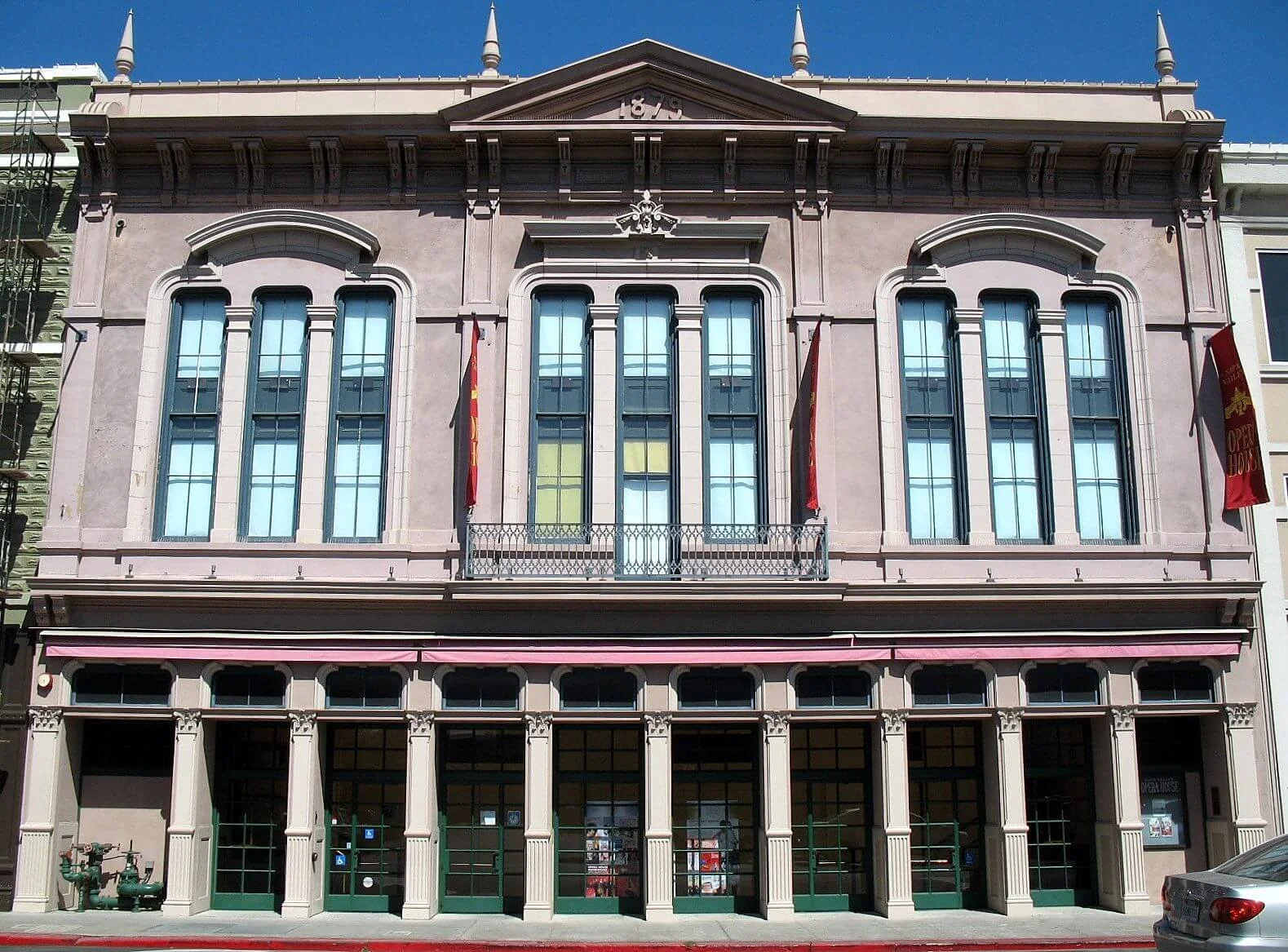 The Napa Opera House on Main Street, a National Register listed building in downtown Napa