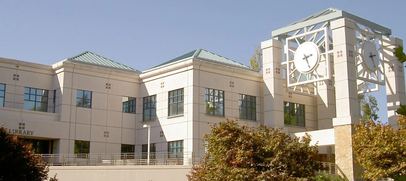 The Schultz Library on the Sonoma State University campus in Rohnert Park