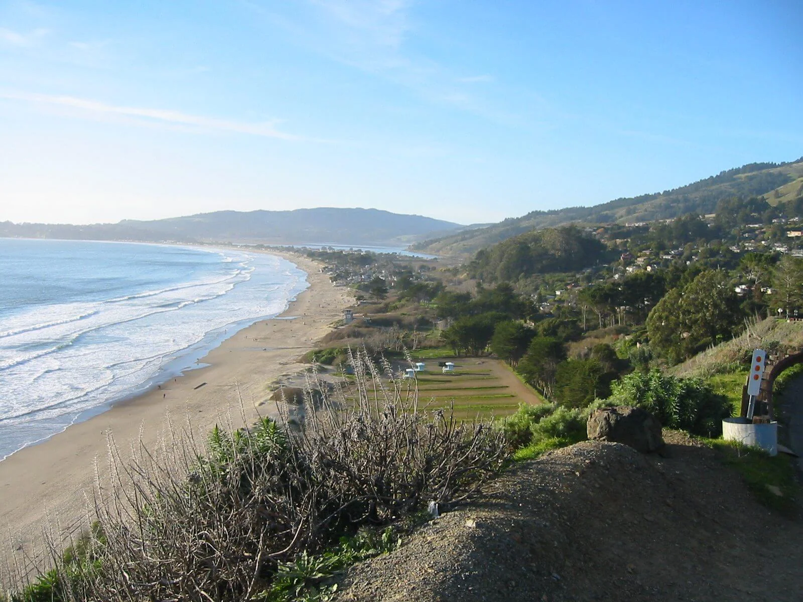 Stinson Beach, California, in Marin County