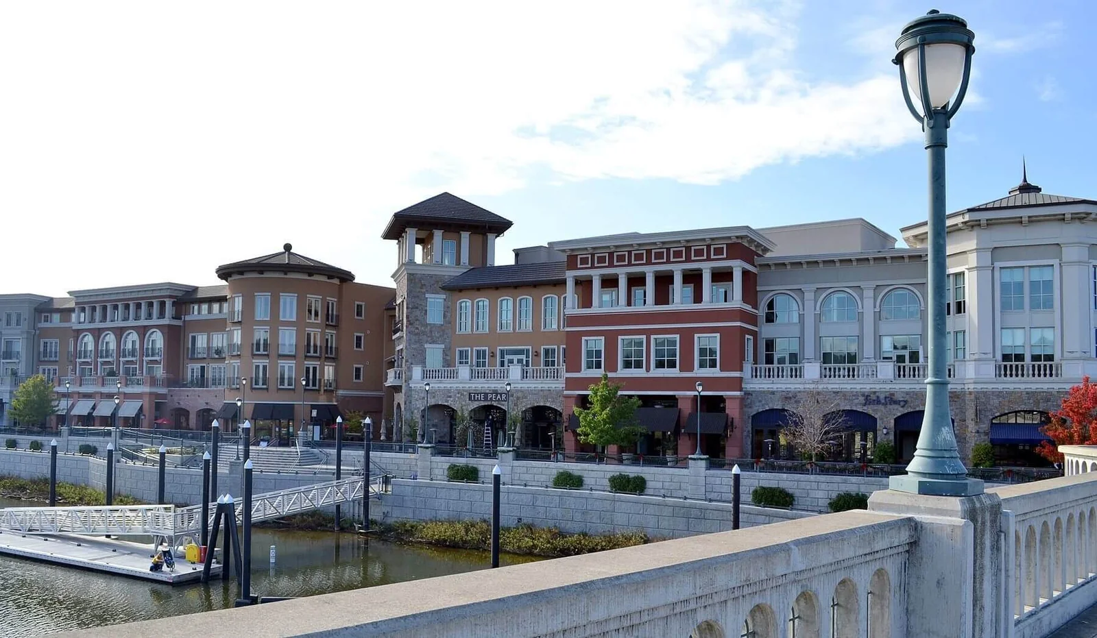 The city of Napa along the Napa River