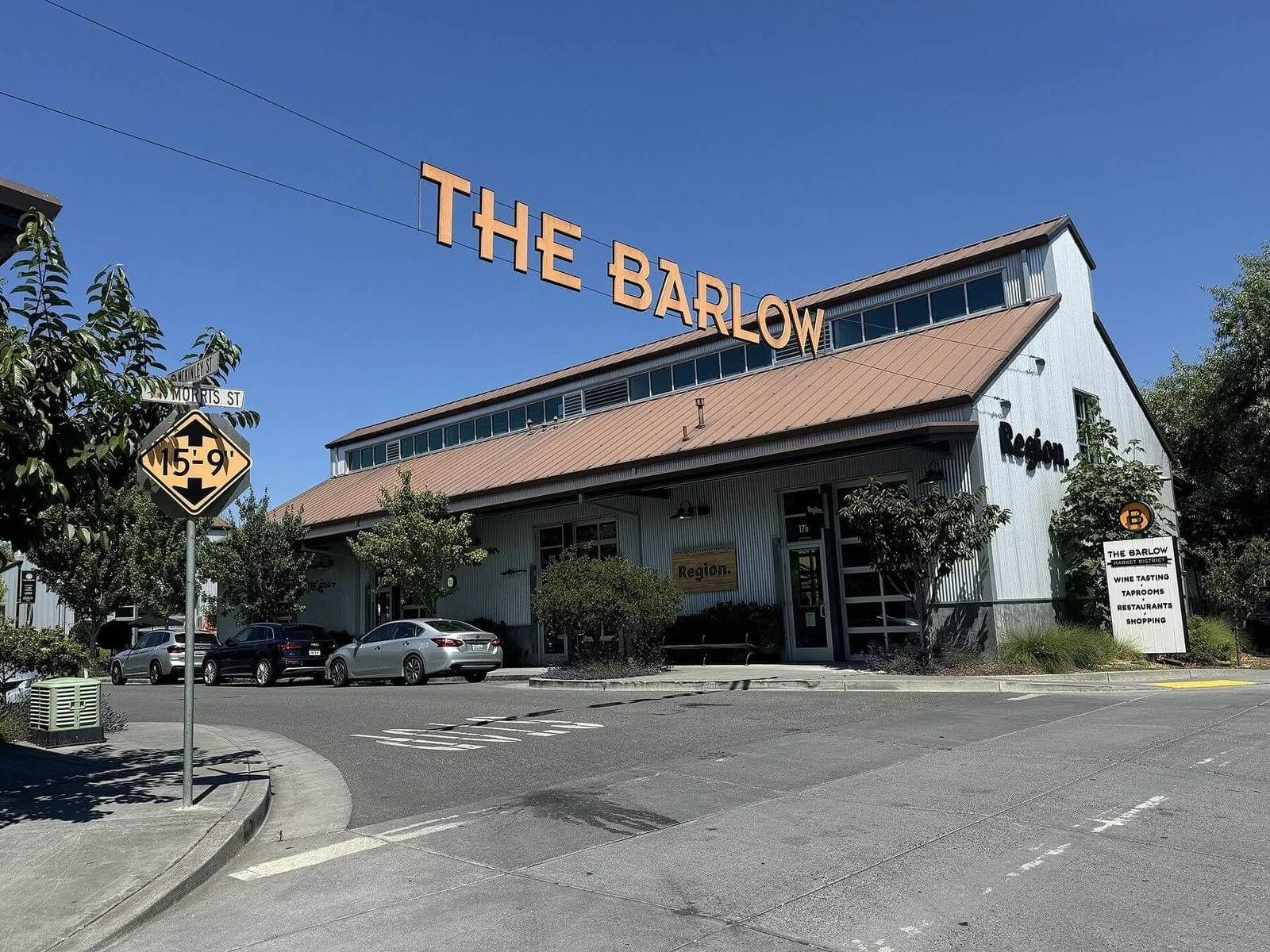 The Barlow, a former apple cannery district in downtown Sebastopol