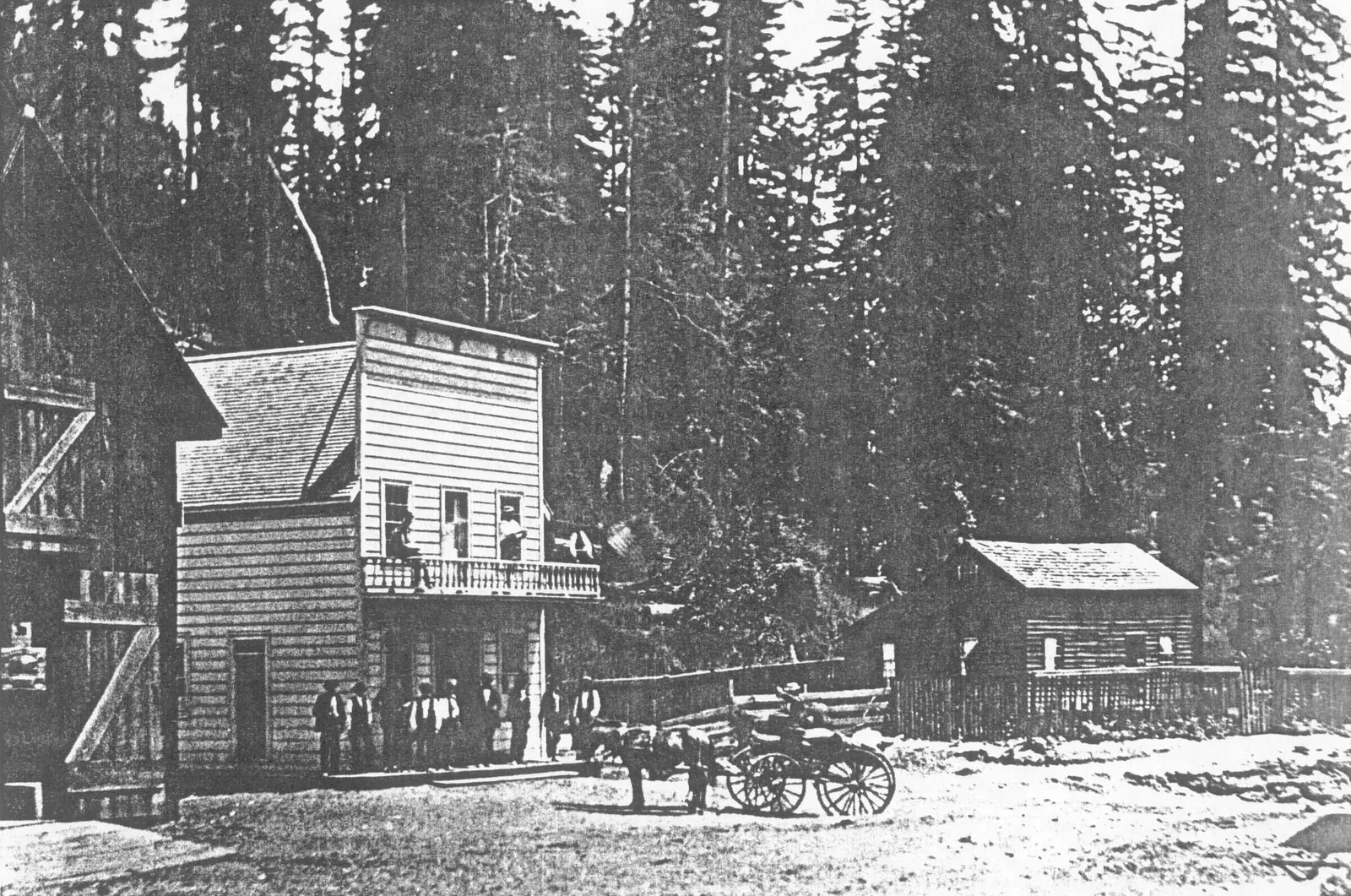 Guerneville, California, in Sonoma County
