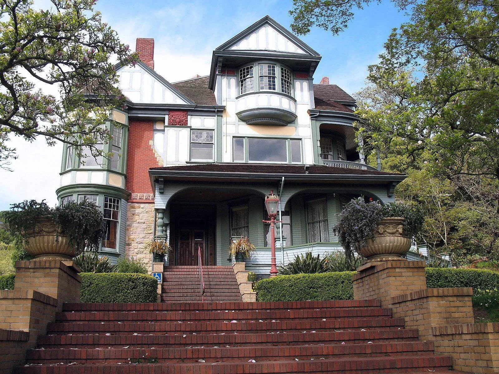 The Robert Dollar Estate on Mission Avenue in San Rafael, Marin County